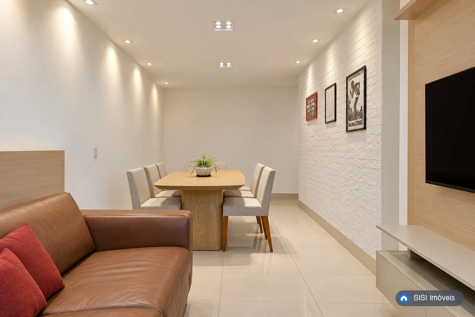 Apartamento à venda SQNW 109, Noroeste | 2 quartos, 180 m², 2 vagas: Sala — imagem ilustrativa