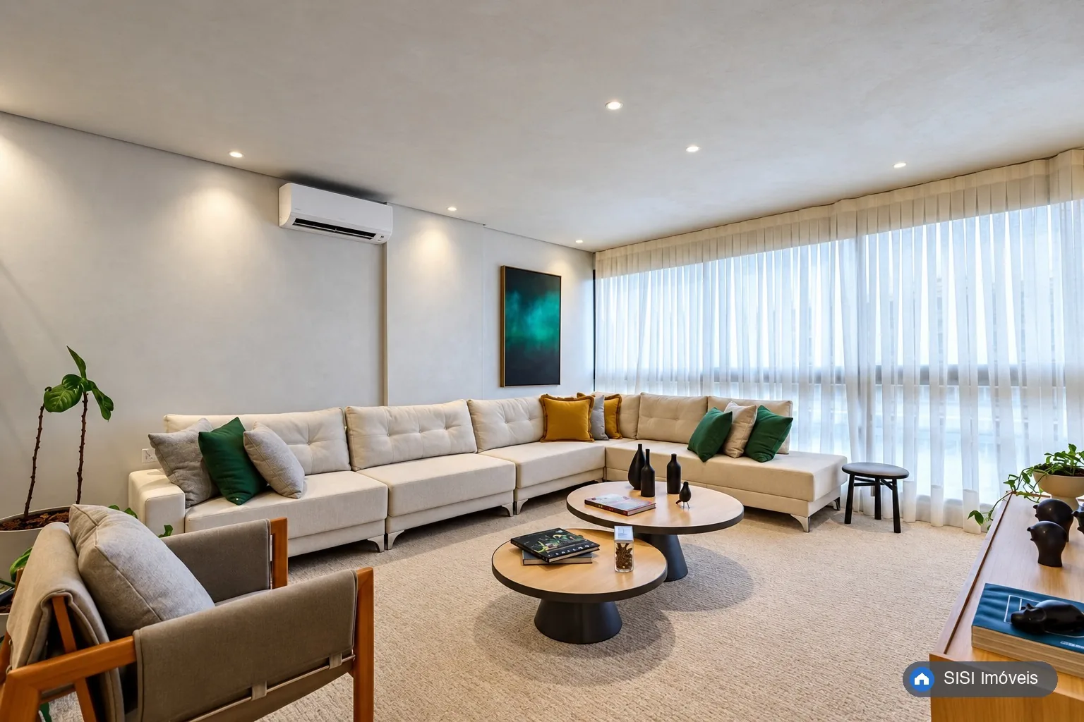 Apartamento à venda SQNW 303 B, Noroeste | 197 m², 4 vagas: Sala