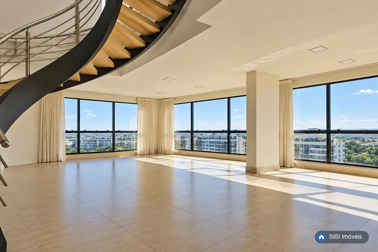 Cobertura à venda SQNW 106 A, Noroeste | 4 suítes, 613 m², 6 vagas: Sala — imagem ilustrativa